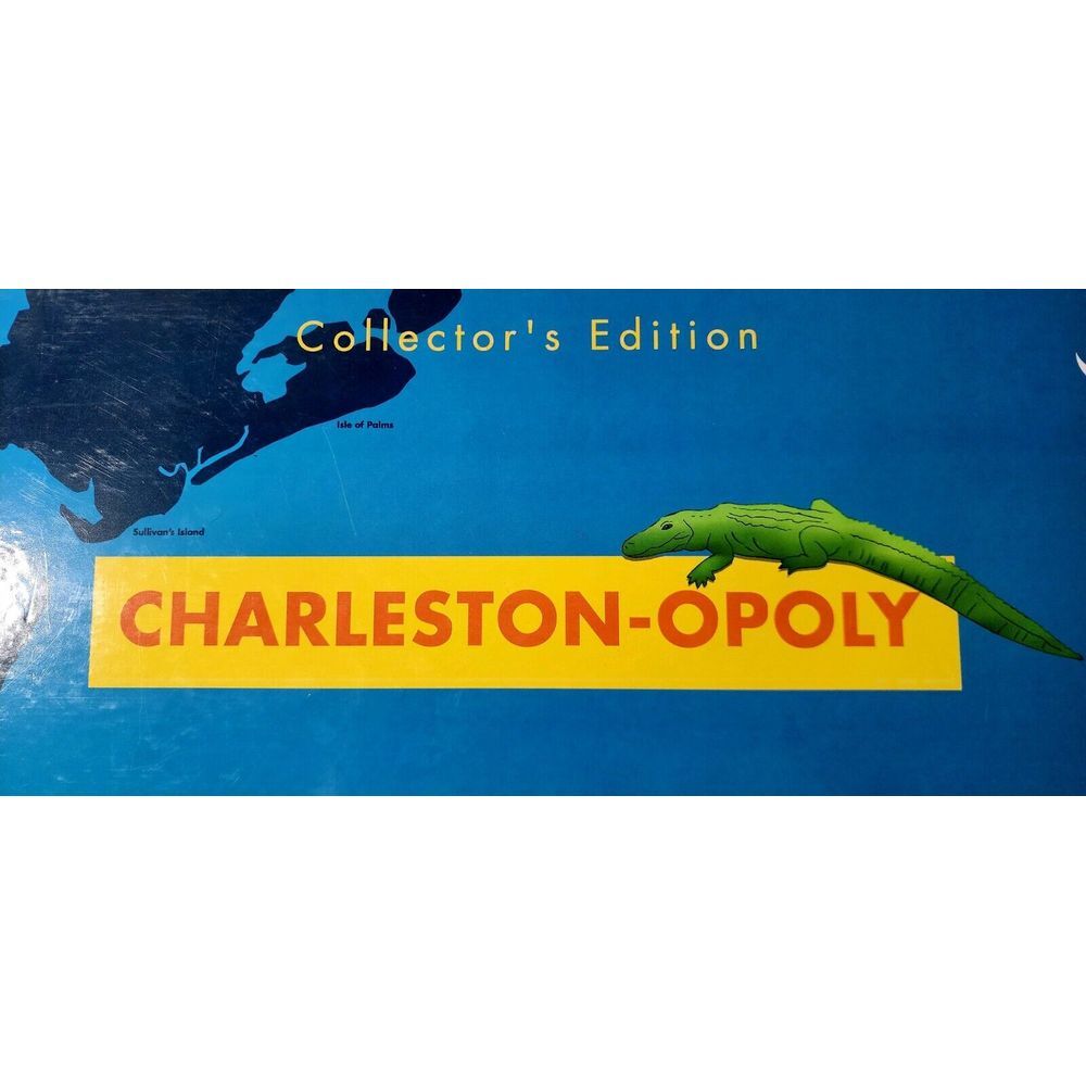 Charleston-Opoly ~ Monopoly Style Board Game ~ USA Made ~ 100% Complete‎